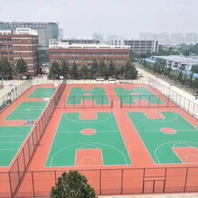 浙江球场跑道施工图片
