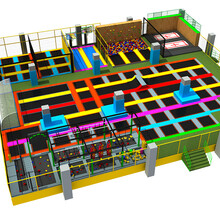 清远蹦床公园设备厂家图片
