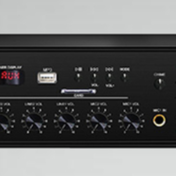 MP210U	MP310U	MP610U带前置带分区广播功放