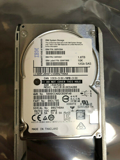 Lenovo/联想01DC4071.2TB10K2.5SASDS6200DS4200存储硬盘