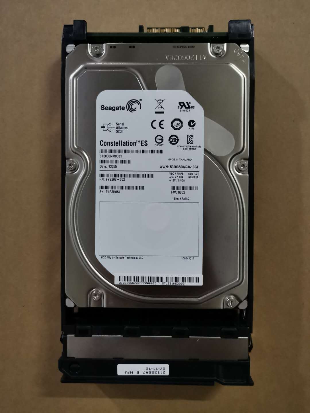 Huawei02351KEN8T7.2K3.5SASS5600FV3硬盘