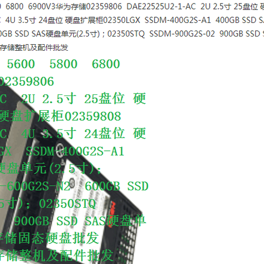 Huawei02350ECX300G15K2.5SASS5600FV3硬盘