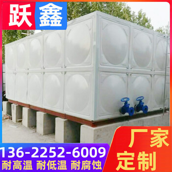 广东佛山地埋式镀锌钢板水箱不锈钢复合板镀锌钢板水箱厂家