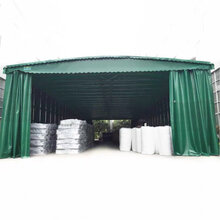 十堰区定做雨棚厂家直销户外遮雨棚大型仓库加工厂推拉棚工地雨棚图片