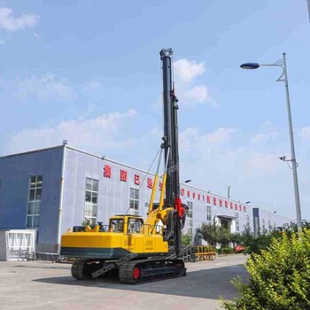 履帶式大口徑旋挖鉆機高壓線塔2米孔徑打樁機