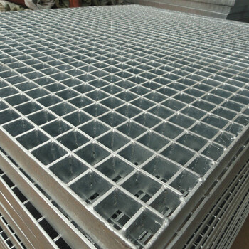 钢格栅厂家供应热镀锌钢格板可定做不锈钢平台搭建钢格板
