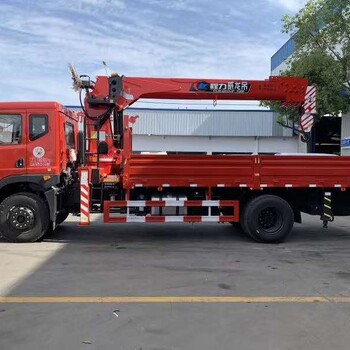 上裝程力威龍10噸5節(jié)U型臂吊機(jī)