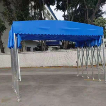 定制推拉蓬活动雨棚遮阳棚施工帐篷