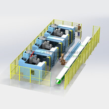RGV-CNC加工中心生产线