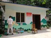 文化墙彩绘手绘墙3D立体画壁画墙绘墙画涂鸦社区文化墙体