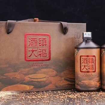 大福酒业酒镇大福53voI优级酱香白酒500ML6瓶