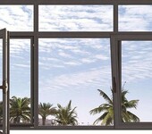 桂林铝合金门窗批发厂家长期承接108窗纱一体平开窗定制