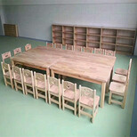 儿童桌椅/儿童木桌椅/幼儿园木桌椅/实木桌椅图片2