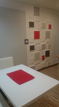 重庆潮流PVC3d背景墙流行三维板防水背景墙价