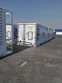 国际海运标准冷藏集装箱