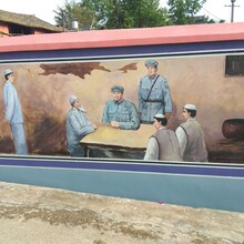 深圳校园文化墙彩绘