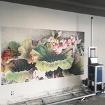墙体喷绘机彩绘机客厅背景墙面打印机喷画机图片4