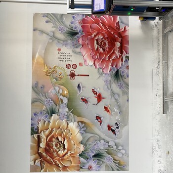 墙体彩绘机喷绘机3D立体户外室内一体机墙体绘画打印机大型