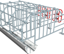 养猪设备母猪产床限位栏保育床镀锌钢管定位栏育肥限位栏