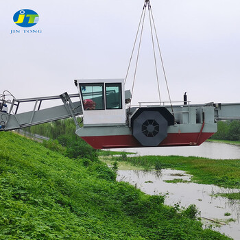 河道水面漂浮物打撈船垃圾打撈清理船