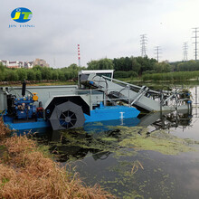 福建水浮莲打捞保洁船景区湖面水生杂草清理船