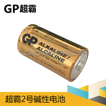 二号碱性电池GP超霸GP超霸批发厂家水位计测量仪用电池