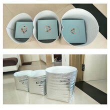 单双层6寸8寸10寸立体铝箔保温袋蛋糕隔热保温海鲜外卖运输保鲜袋图片