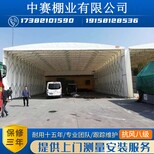 泰州定制大排档推拉棚，大型伸缩折叠帐篷，户外折叠推拉帐篷图片3