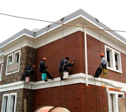 乐鱼app青浦区多个小区居民反映：外墙刚大修就漏施工“省”了防水层？