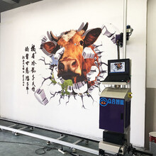 5D全自动智能墙体彩绘机深圳弘彩数码科技产