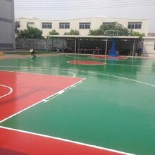 硅PU场地施工图片