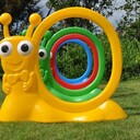 幼兒園塑料游戲鉆圈