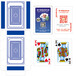 滨州麒麟扑克印刷厂澳门娱乐城广告扑克定做太阳蓝芯纸扑克定制