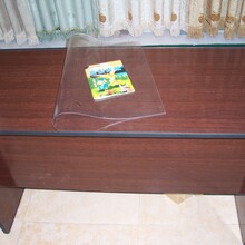 天津透明水晶软板，防滑桌垫