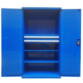 天津重型工具柜，层板式车间工具柜，对开门工具柜厂家