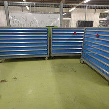 天津移动式工具柜，重型铁皮柜，单轨工具柜厂家