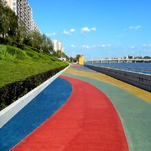 广东湛江透水地坪增强剂材料批发透水混泥土全国包工包料图片
