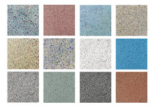 广西玉林彩色洗砂路面施工砾石聚合物材料价格图片1