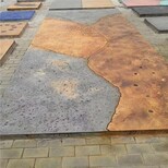 浙江舟山生产彩色砾石聚合物材料砾石地坪施工技术图片3