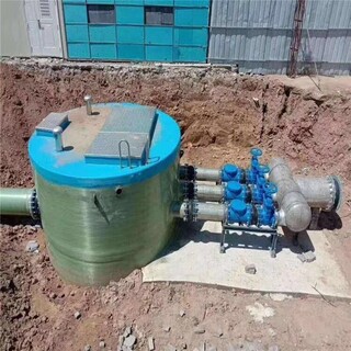玻璃钢一体化污水泵站粉碎格栅污水提升器的价格图片5