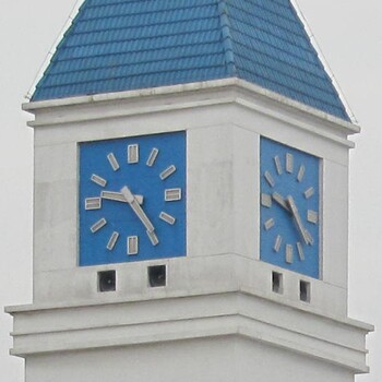 建筑钟塔楼钟加工定制烟台恒泰钟表