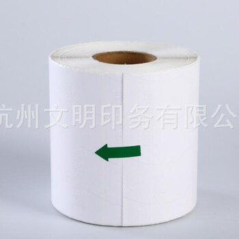 热敏不干胶，铜板纸不干胶印刷定做杭州工厂