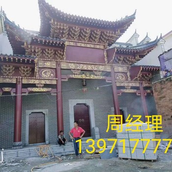 古建门楼仿古祠堂仿古寺庙湖北蓝禾园林古建工程有限公司