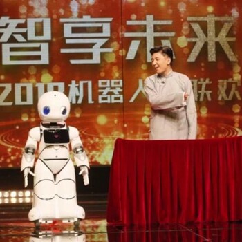 广州天河优友主持机器人表演