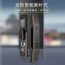 智能指纹密码锁全自动人脸抓拍远程家用刷磁卡充电防盗门酒店锁图片