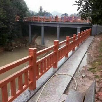 惠州仿木梯形护栏公司