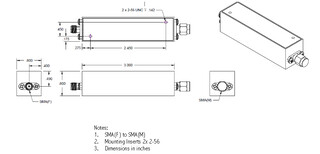 KRELECTRONICS带通滤波器3131-16.6图片0