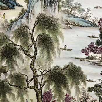 歷年鄒武瓷板畫成交價(jià)格