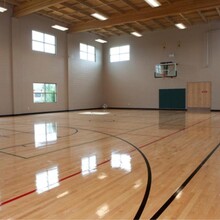运动木地板室内体育馆羽毛球馆篮球馆保质安装