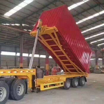 荊門后翻自卸式半掛車廠家價(jià)格